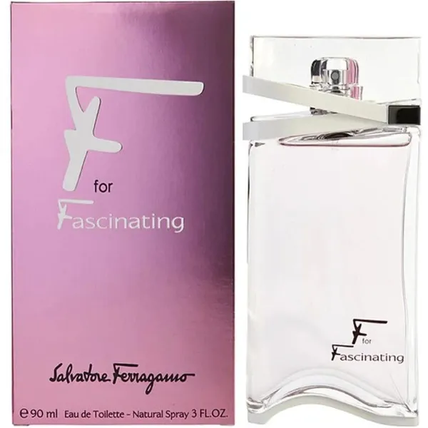 Salvatore Ferragamo F For Fascinating Eau de Toilette 3.0 oz