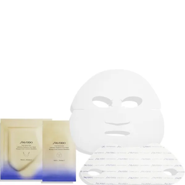 Shiseido Vital Perfection Liftdefine Radiance Face Mask 2 x 6 Sheets