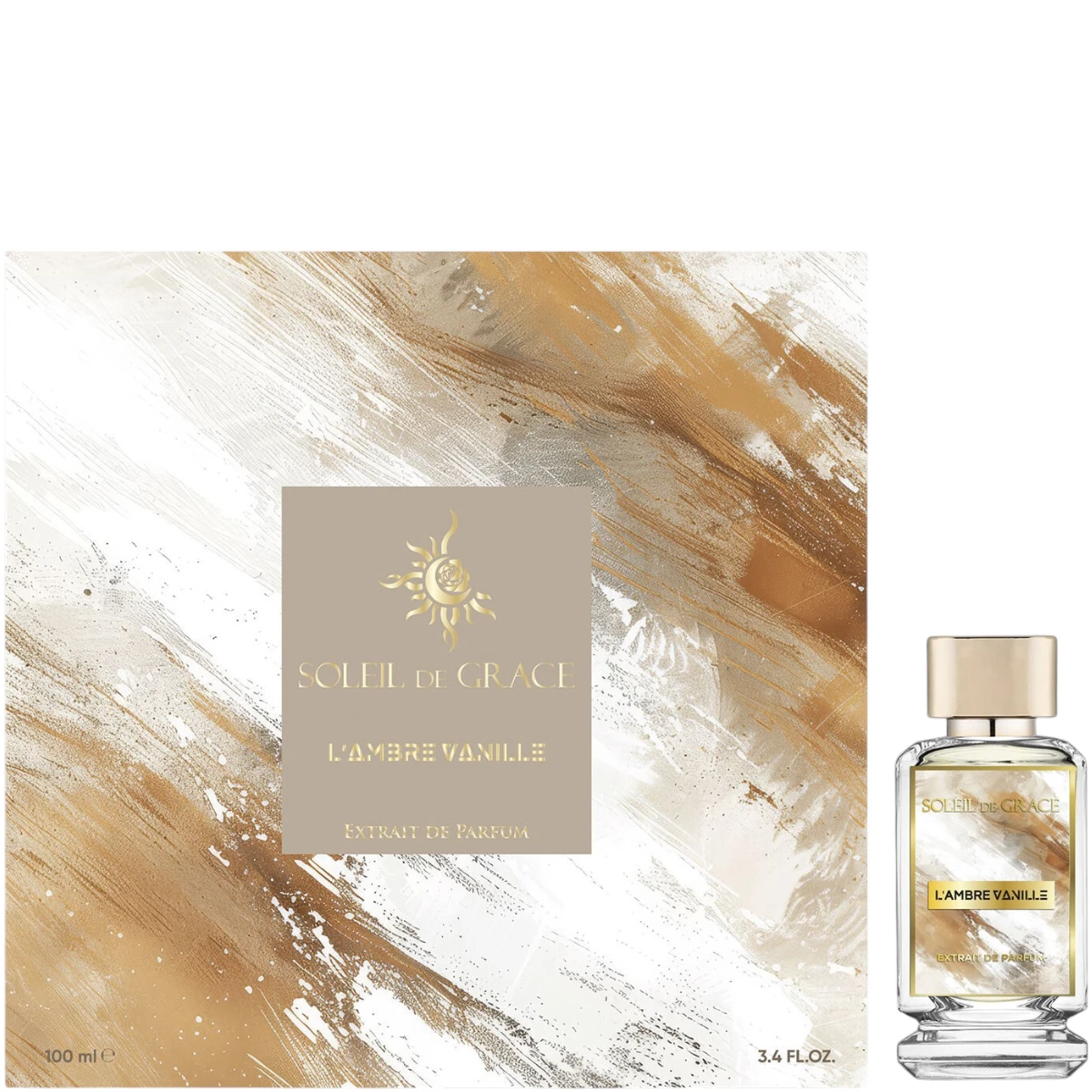 Soleil De Grace L'Ambre Vanille Extrait de Parfum 3.4 oz
