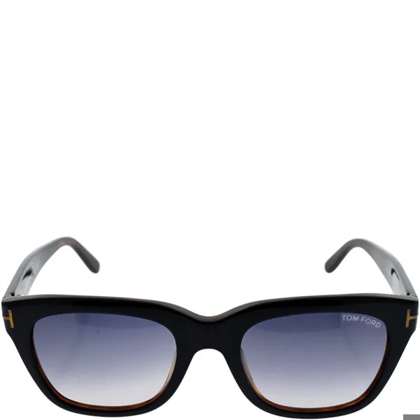 Tom Ford FT0237-S Snowdon 05B Sunglasses Black On Brown-Grey