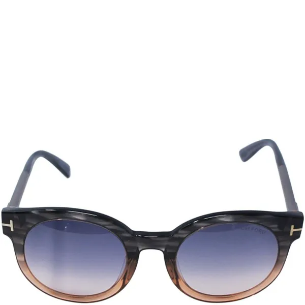 Tom Ford FT0435-S Janina 20B Sunglasses Grey Havana-Grey