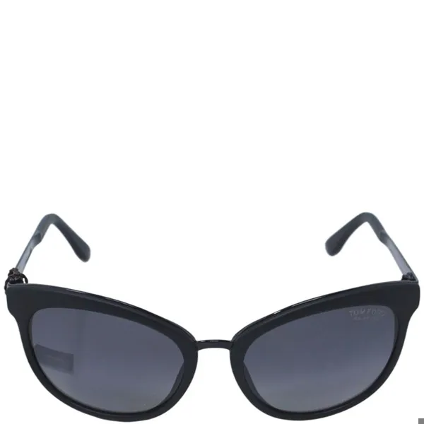Tom Ford FT0461-S Emma 02D Sunglasses Matte Black-Grey