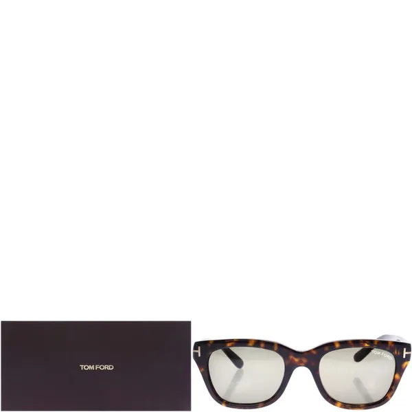 Tom Ford TF237 52N Snowdon Sunglasses Dark Havana-Green