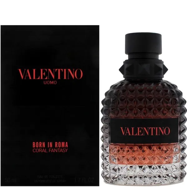 Valentino Uomo Born In Roma Coral Fantasy Eau de Toilette 1.7 oz
