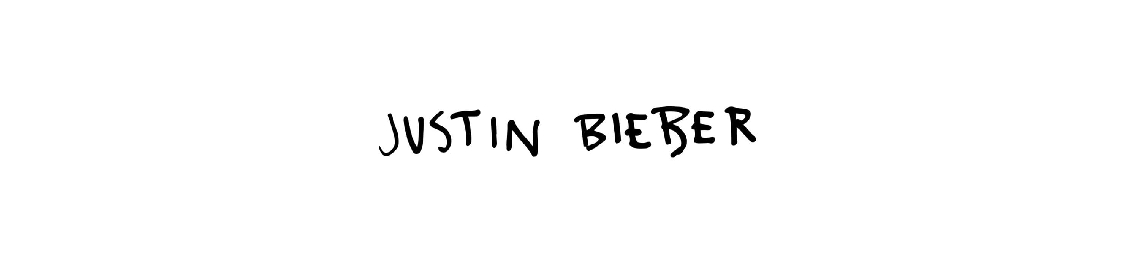 Shop by brand Justin Bieber