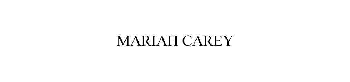 Shop by brand Mariah Carey