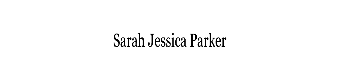 Shop by brand Sarah Jessica Parker