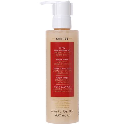 Korres - Wild Rose Foaming Cream Cleanser