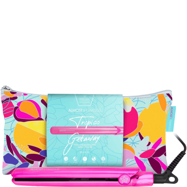 Almost Famous - Tropico Getaway 0.5 Flat Iron with Travel Bag