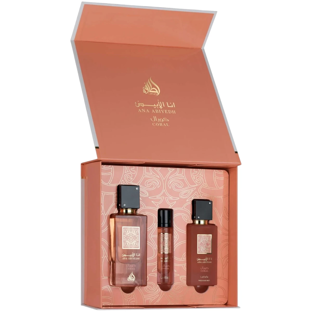 Lattafa - Ana Abiyedh Coral Gift Set