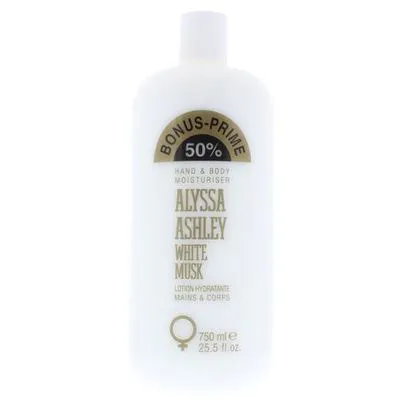 Alyssa Ashley White Musk Hand & Body Moisturizer