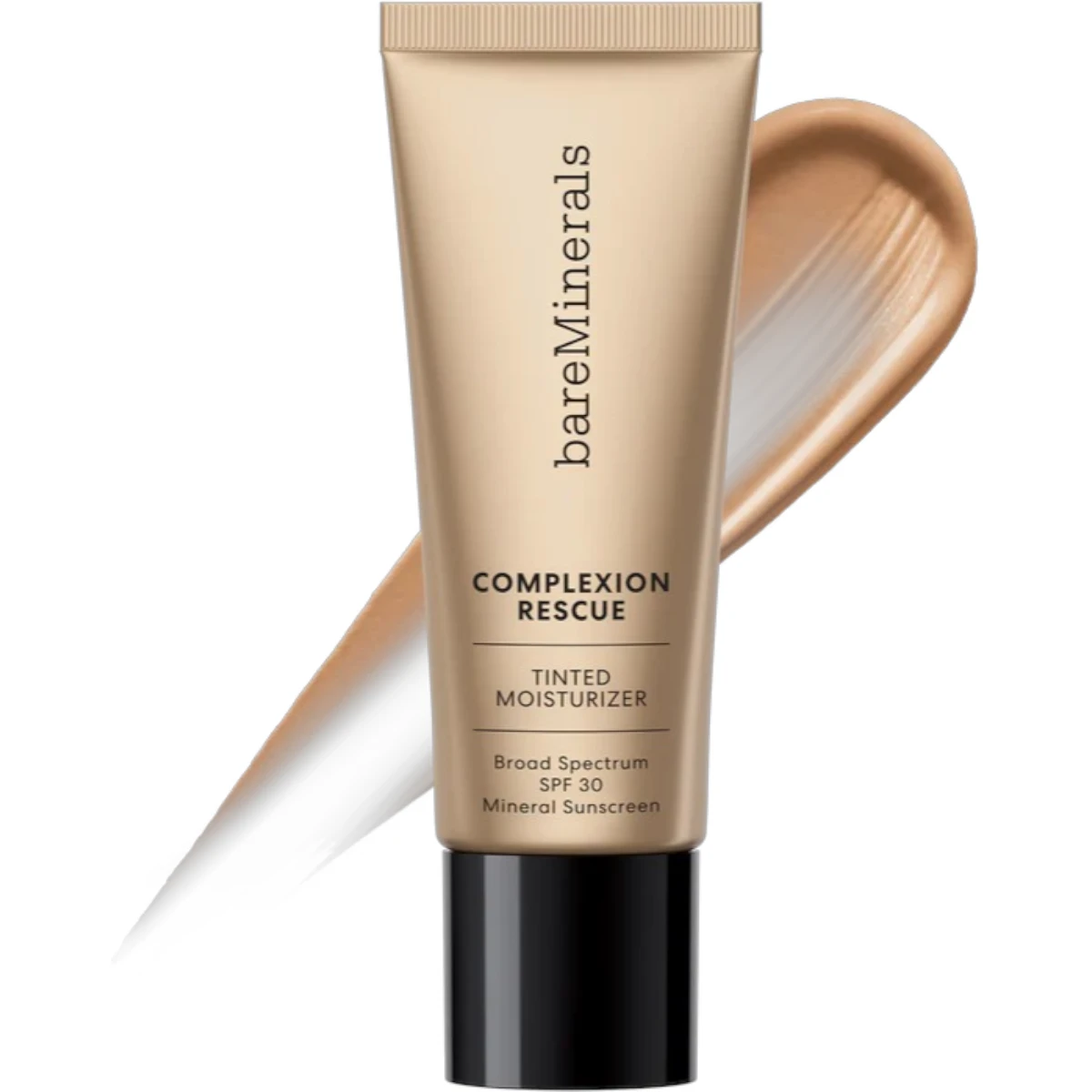 Bareminerals Complexion Rescue Tinted Moisturizer with Hyaluronic Acid and Mineral SPF 30 1.18 oz / Tan Amber 07