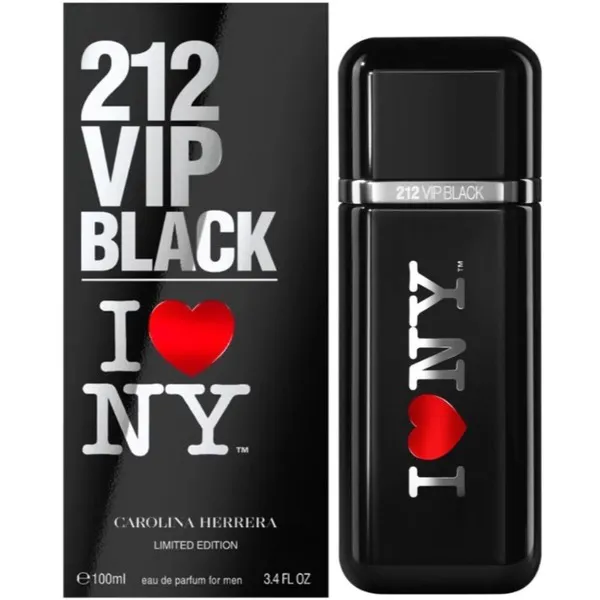 Carolina Herrera 212 Vip Black I Love NY Eau de Parfum