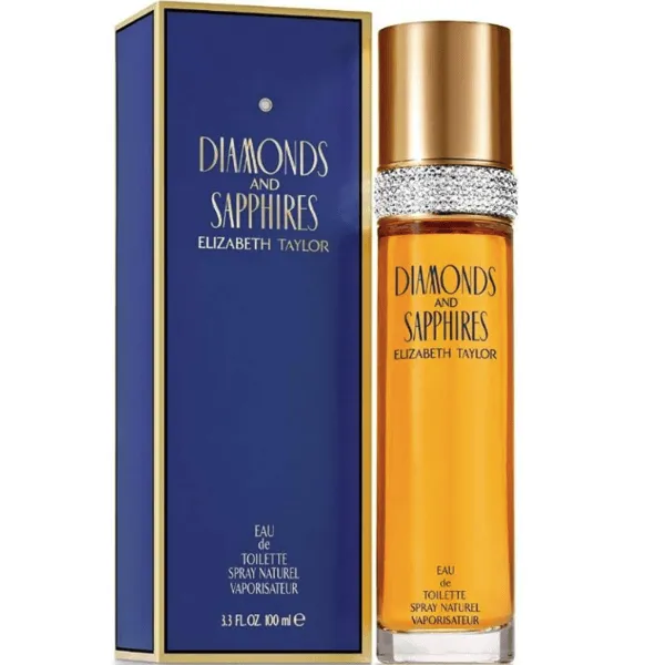 Elizabeth Taylor Diamonds & Sapphires Eau de Toilette 3.3 oz