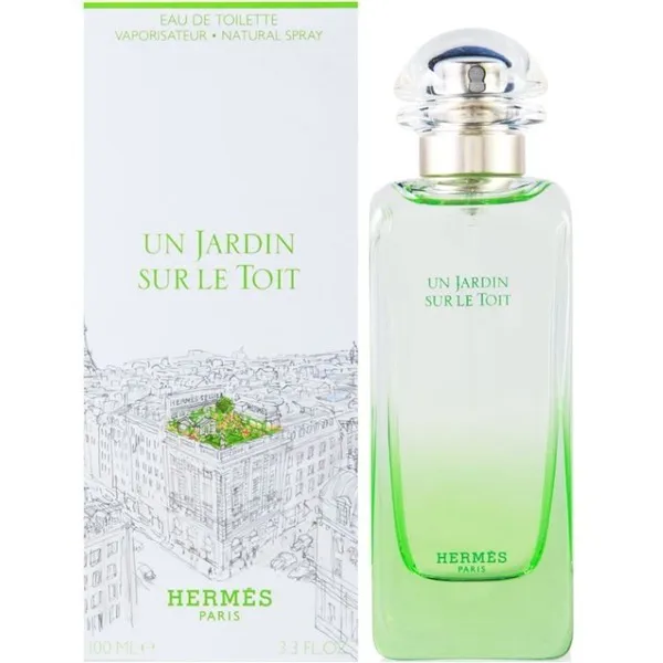 Hermes Un Jardin Sur Le Toit Eau de Toilette 3.3 oz