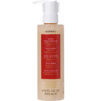 Korres Wild Rose Foaming Cream Cleanser