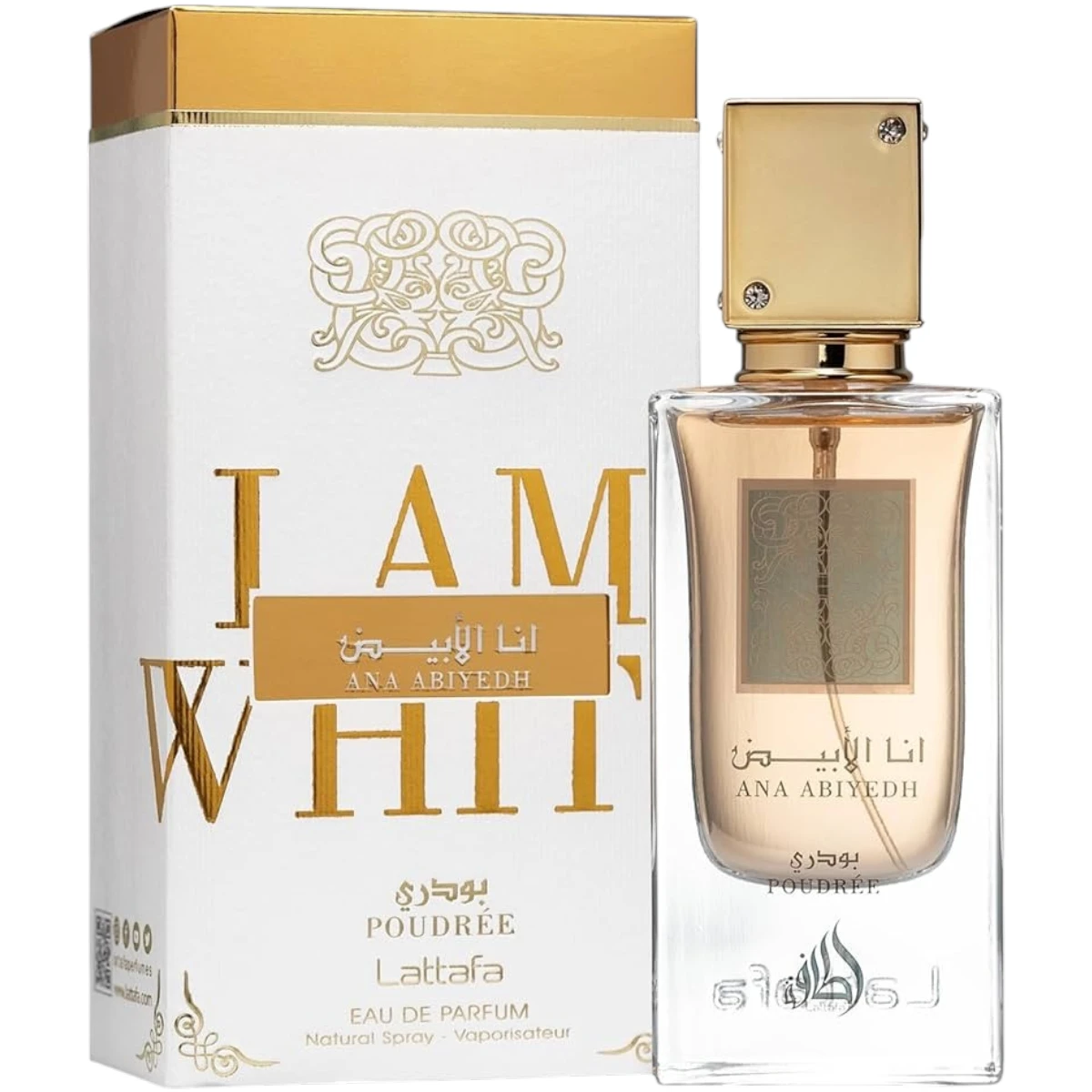 Lattafa Ana Abiyedh Poudree Eau de Parfum
