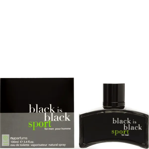 Nuparfums Black Is Black Sport Eau de Toilette