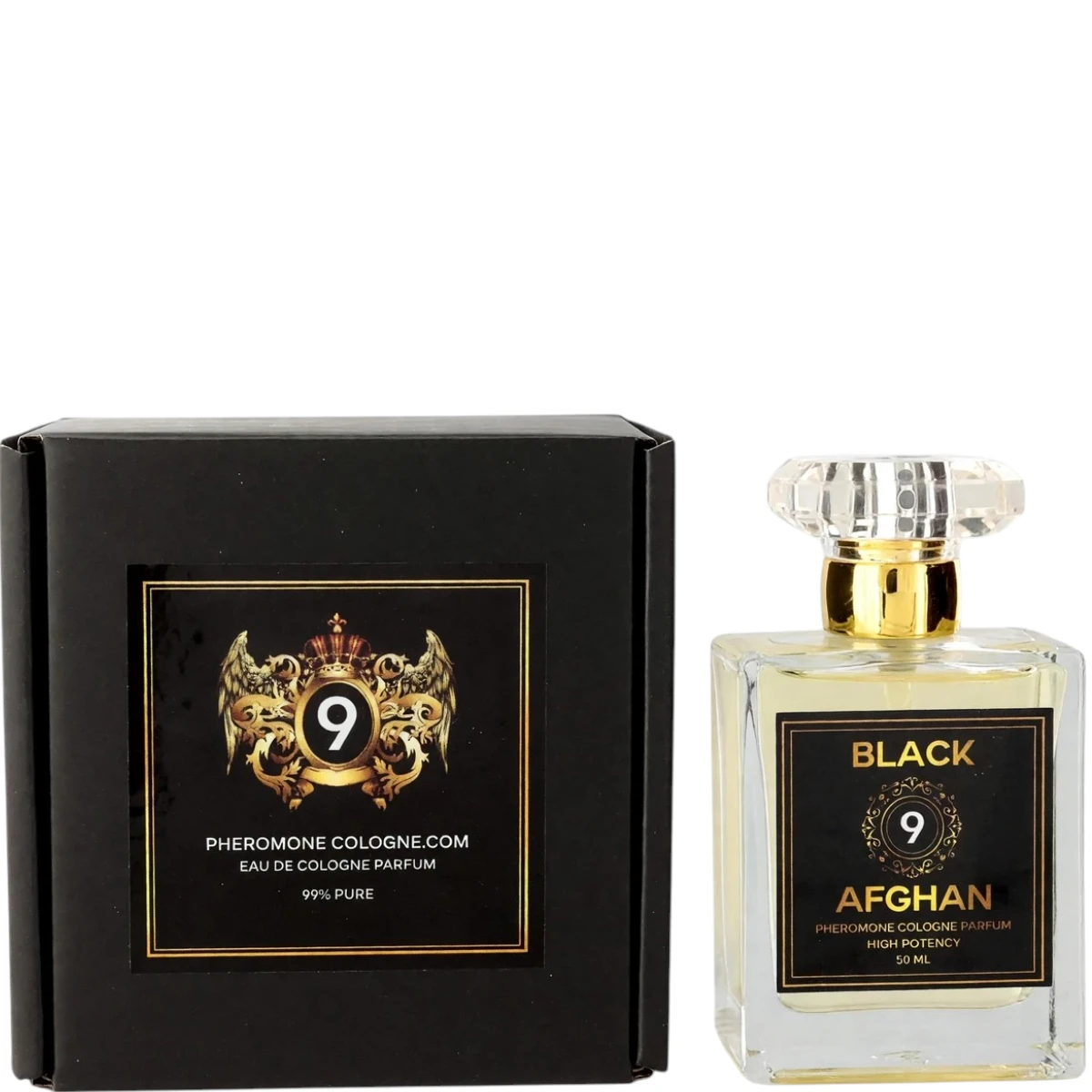 Pheromone Cologne Black Afghan Eau de Cologne Parfum 1.75 oz