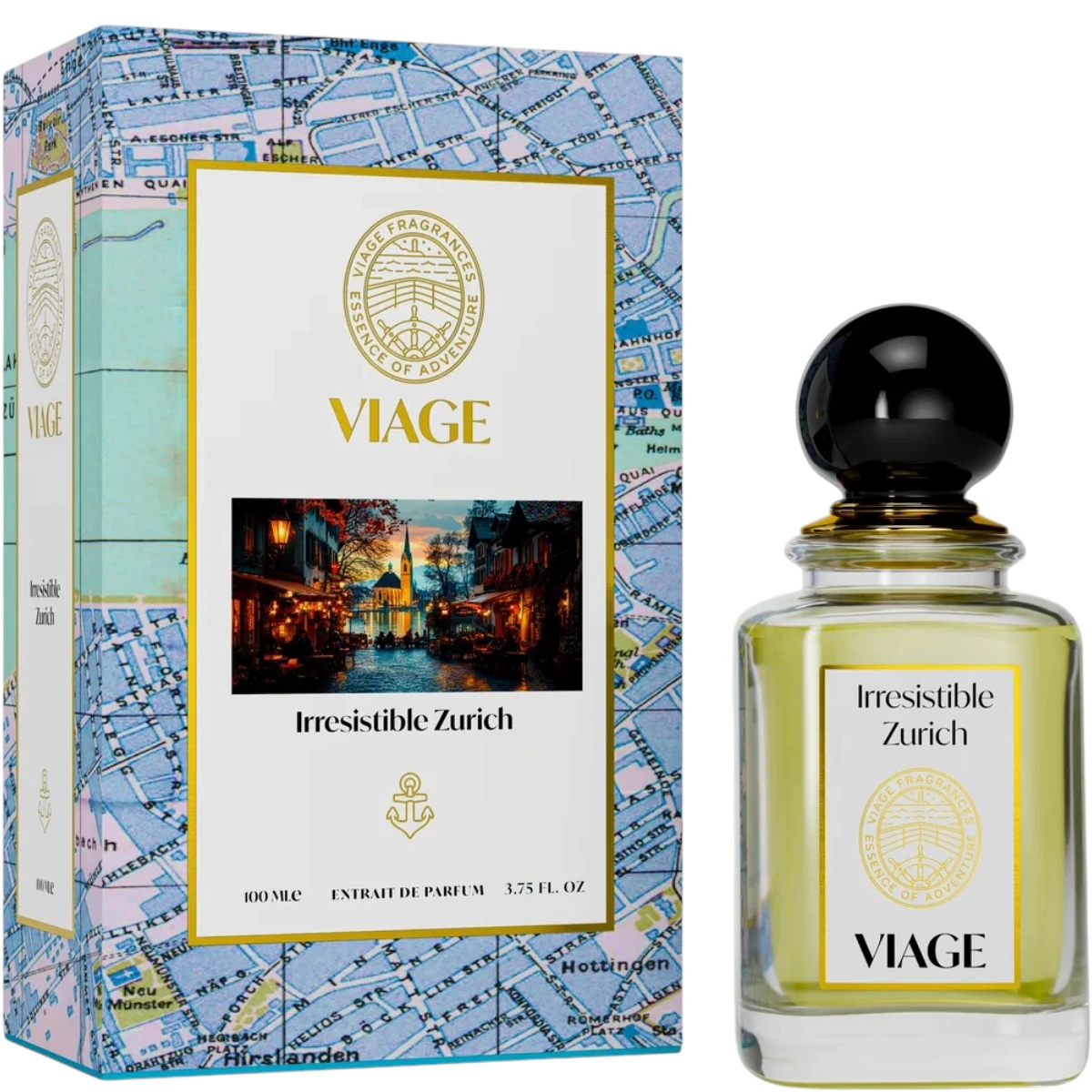 Viage Irresistible Zurich Extrait de Parfum 3.4 oz