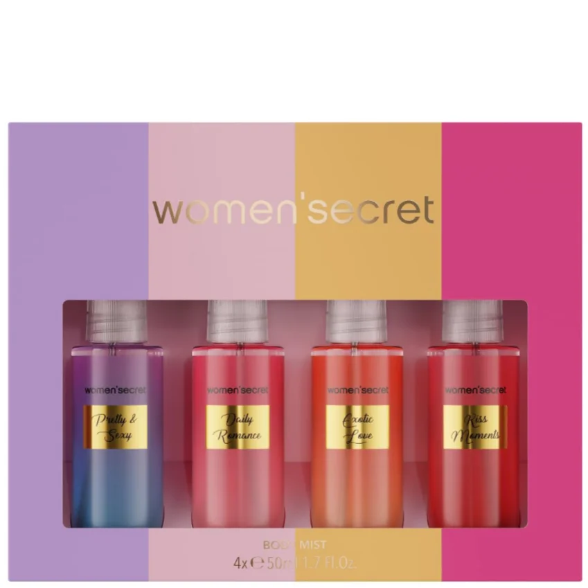 Women'Secret Women'Secret Body Mist Set 4 Piece